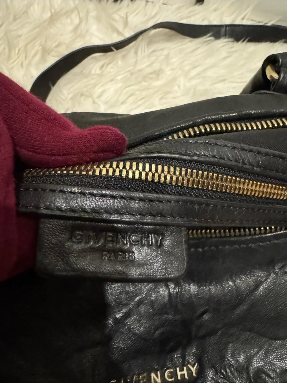 Givenchy distressed pandora bag large